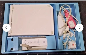 Nintendo WII+Balanceboard+2 Spiele+Mikrofon+Lenkrad