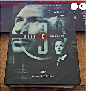 Akte X Staffel 3 im Pappschuber