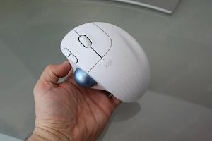 Logitech ERGO M575S mouse (Weiß) Bild 2