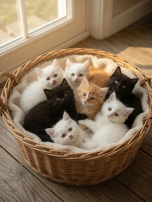 Britisch kurtzhaar Kitten