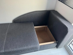 Ausziehbare Gästecouch   Schlafsofa mit Stauraum