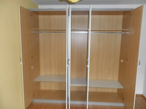 Kleiderschrank weiß, 5 türig, B 230 cm H 230 cm Bild 4