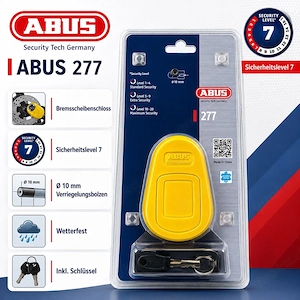 ABUS Bremsscheibenschloss  Neu 277 Motorrad Roller Sicherheit