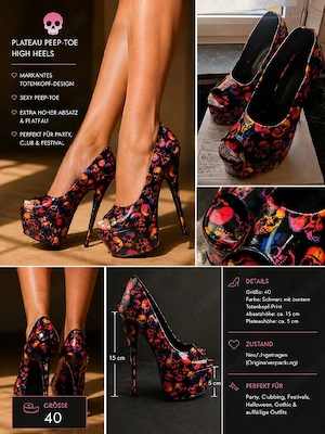 Damen Peptoes Gr. 40