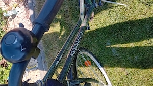 zwei Fahrräder, ein Damen- und ein Herrenfahrrad