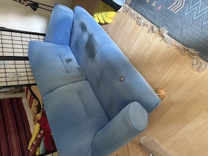 2 und 3 zitter Sofa zu verschenken Bild 2