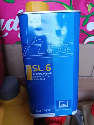 ATE Bremsflüssigkeit SL.6 DOT 4 1 Liter Brake Fluid Bild 2