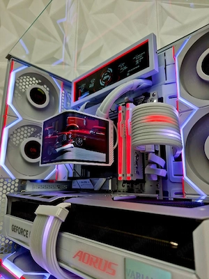 High-End Gaming PC | RTX 40-Serie | AORUS & ROG Strix | White RGB Beast 