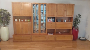 Wohnzimmerschrank in Holz auch einzeln aufbaubar
