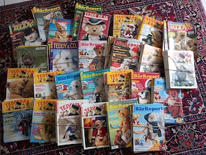 Teddybären-Zeitschriften, 123 St, gebraucht