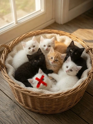 Britisch kurtzhaar Kitten