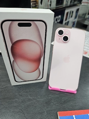 Apple iPhone 15 128GB pink mit verpakung  Bild 2