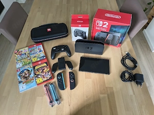 nintendo switch 2 spielkonsole  & pro controller switch 2 