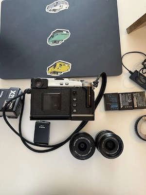 Fujifilm X-Pro3 26,1 MP, robustes Silberfinish, mit Objektiv und mehr! Bild 3