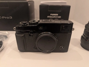 Fujifilm X-Pro3 26,1 MP Hybrid-Kamera mit Wechselobjektiven - Schwarz (Gehäuse) Bild 3