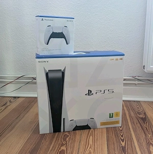 Sony Playstation 5 Konsole neue versiegelt mit controller 