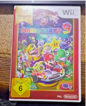 Wii Spiel Mario Party 9 