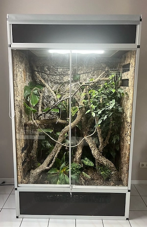 Hoch-Terrarium B 120cm x T 70cm x H 200cm
