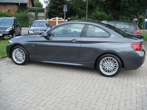 BMW 220i Coupe, "M" Sportpaket", Automatik, erst 20000km, Scheckheftgepflegt, Unfallfrei, Erstbesitz Bild 5