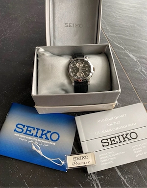 Seiko Premier Chronograph SNA587P1