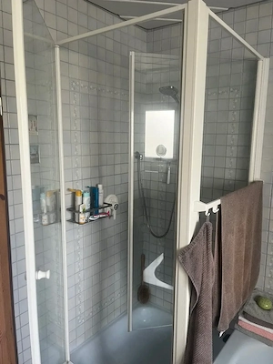 Duschabtrennung - beidseitig zu öffnen Bild 2