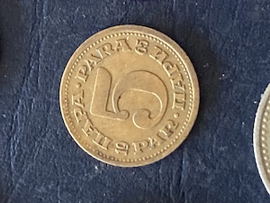 Münze Münzen Umlaufmünze Jugoslawien 5 Para 1965