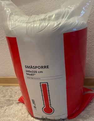 IKEA SM SPORRE Bettdecke 240x220 cm Neu & Ovp