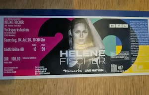Helene Fischer Hamburg Sa.4.7.26