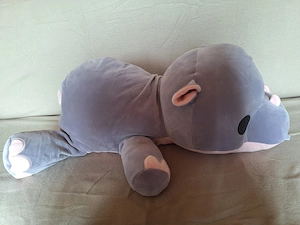 AnzeigeHug-a-Lumps Hippo Harley - Plüschtier mit Gewicht