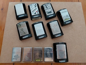 12x ZIPPO Sturmfeuerzeuge als Paket oder Einzelverkauf