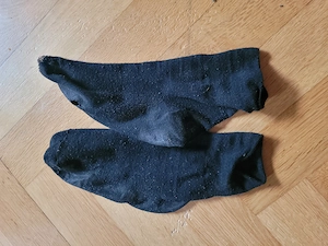 Getragen Socken  Bild 2