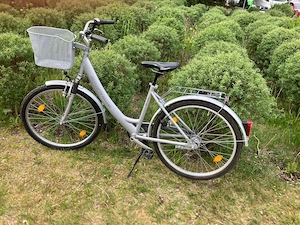 Damen Citybike Fahrrad Alu Bike by Fischer mit Korb