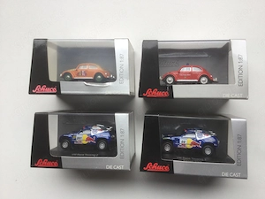 Busch 1:87 Modellauto Vollswagen VW Set 