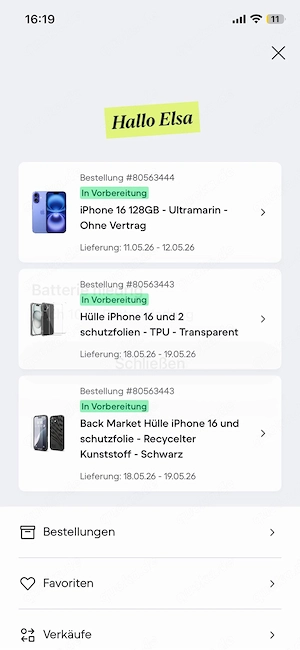 i Phone 16 nur heute 400 