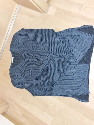 Strickpullover, Marke Bonita, blau, Gr. S, wenig getragen