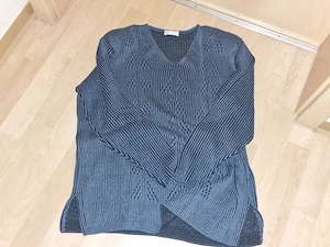 Strickpullover, Marke Bonita, blau, Gr. S, wenig getragen