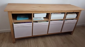 Sideboard   Lowboard aus Massivholz 156 73,5 40 cm