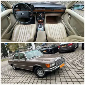 Mercedes-Benz 280 S Automatik ZV Leder Beige el. Fensterheber