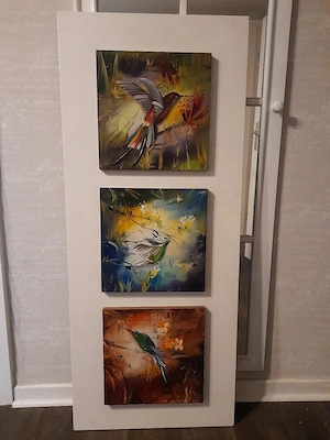 ölgemälde auf holz 