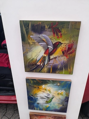 ölgemälde auf holz  Bild 9