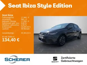 SEAT Ibiza Style 1.0 TSI LED PDC KLIMA SITZHEIZUNG