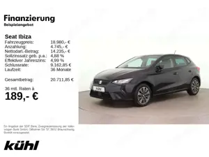 SEAT Ibiza 1.0 TSI DSG Style LED/ACC/Kamera/App/Navi