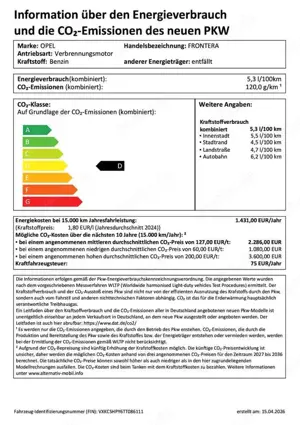 Opel Frontera Bild 2