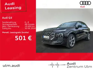 Audi Q3 S-Line Black TDI LED+ NAVI TECH NEUES MODELL