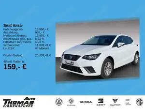 SEAT Ibiza Style Edition 1.0 TSI LED+PDC+FULL LINK