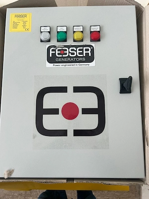 11 kVA Feeser Notstromaggregat _ Stromerzeuger Erdgas _ Flüssiggas