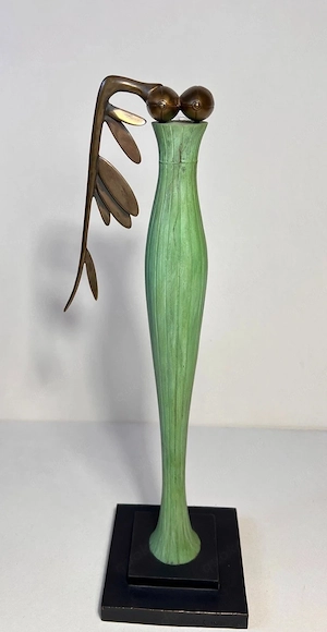 WUNDERLICH geflügelte Nike Bronze 2004 Auflage 360 Stk. Signatur Bild 7