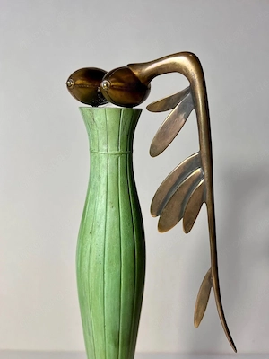 WUNDERLICH geflügelte Nike Bronze 2004 Auflage 360 Stk. Signatur Bild 8