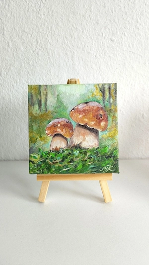 Ölgemälde auf Leinwand, 10*10 cm, 2026
