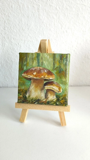 Ölgemälde auf Leinwand, 7*7 cm, 2026